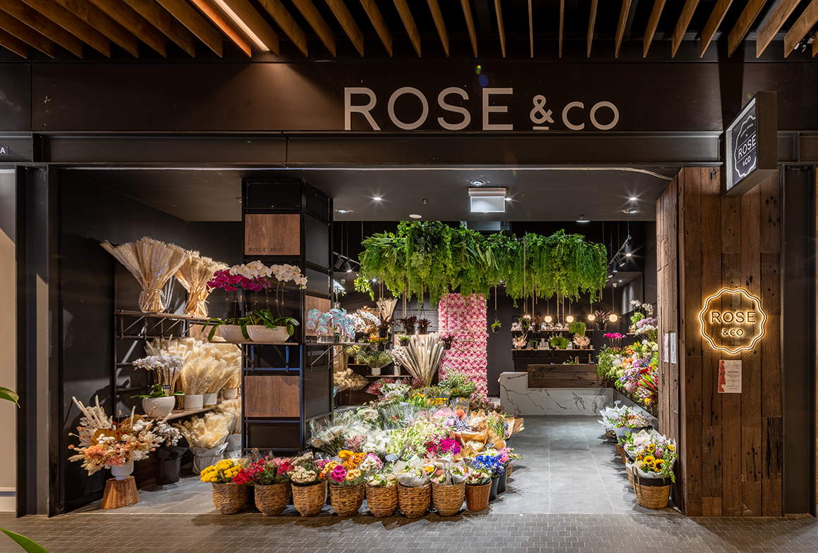 ROSE & CO Flower Shop Interior | Twenty Interior Designs